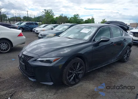 2021 Lexus Is 350 F Sport из США, поврежденный, VIN JTHGZ1E29M5021537